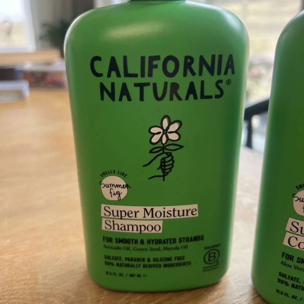 California Naturals Super Moisture Shampoo‎ & Conditioner Set Summer Fig 16.5 Oz
